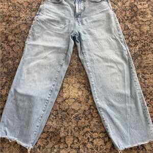 Madewell Light Wash Straight-Leg Jeans